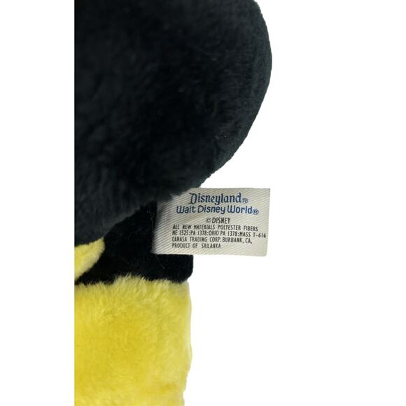 Vintage Walt Disney World Disneyland Minnie Mouse 8" Plush Stuffed Animal - Picture 8 of 8